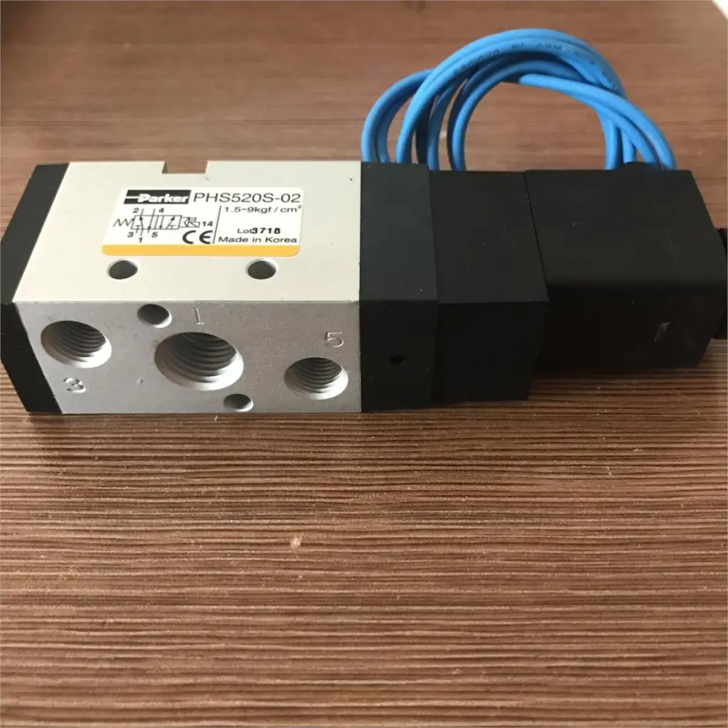 

NEW AMERICAN PHS520S-02-110V PHS520S-8-110V SOLENOID VALVE 1.0-9 BAR 0.1~0.9MPa PHS520S-02-110V-DL-L 110V-D