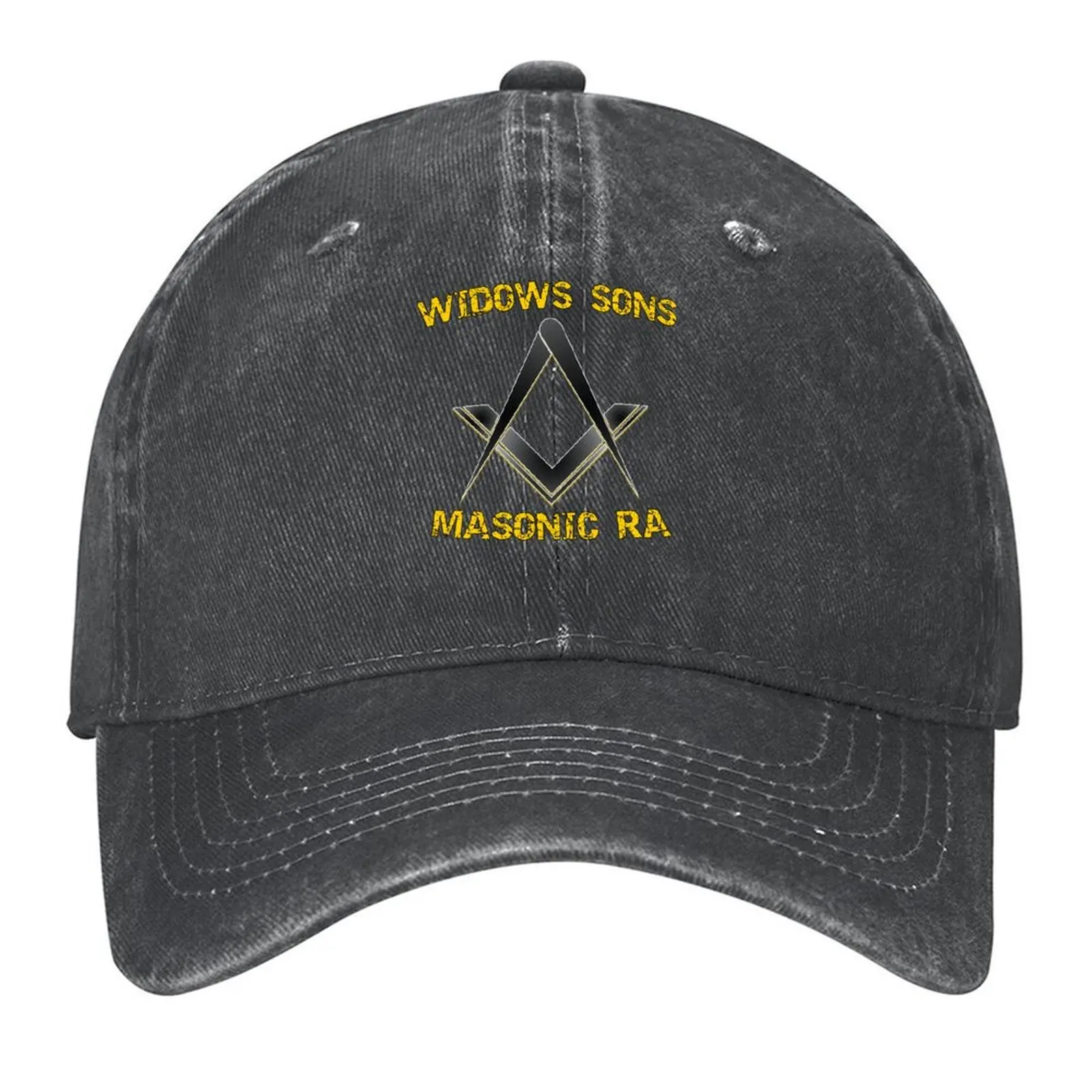 

Widows Sons - Masonic MRA Baseball Cap golf hat genuine Snapback Cap Mountaineering Golf Female Men's