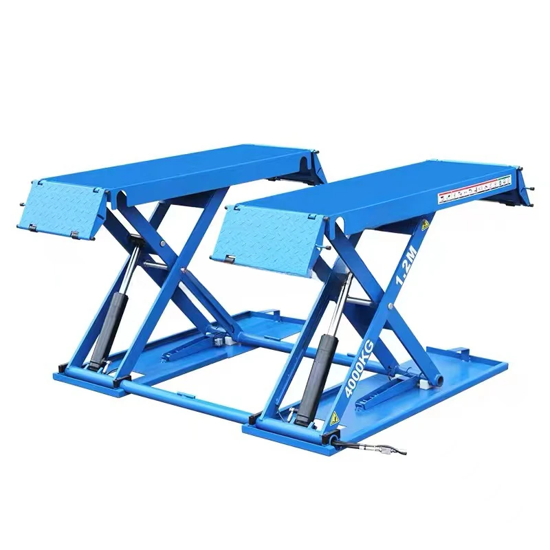 1.2M and 4t mobile scissor lift 4000 kg mobile scissor lift platform