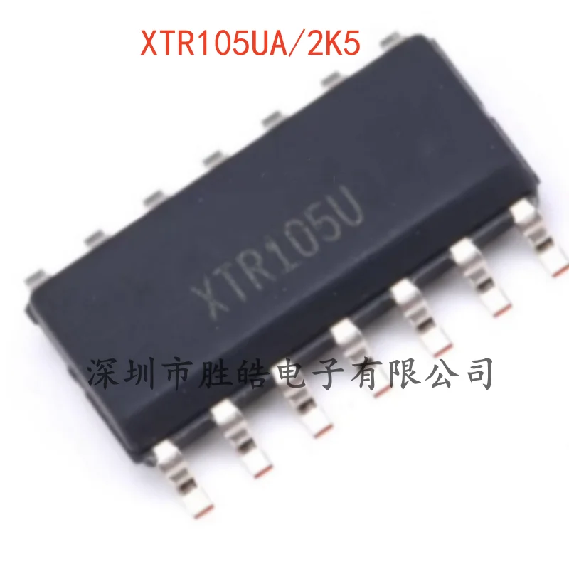 

(2PCS) NEW XTR105UA/2K5 Current Transmitter Chip SOIC-14 XTR105UA/2K5 Integrated Circuit