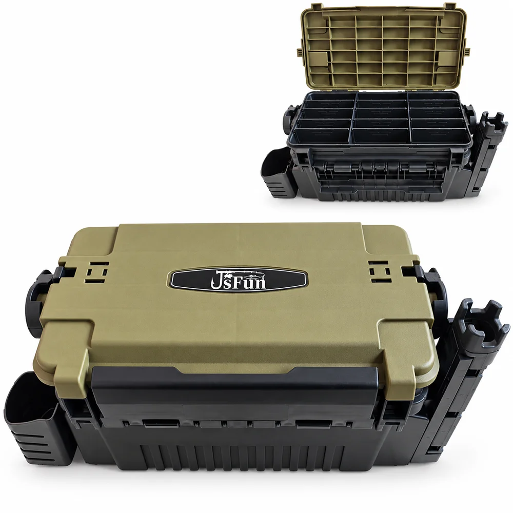 jsfun-fishing-tackle-box-with-rod-holders-large-capacity-portable-storage-case-for-lures-hooks-bait-fishing-accessories-pesca