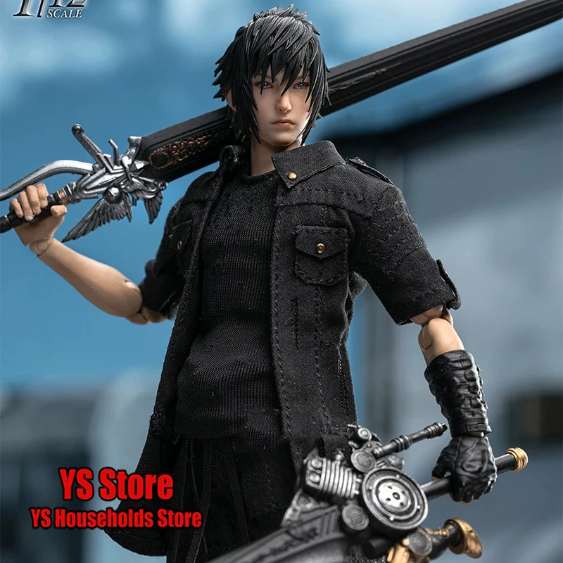 

TOYS BATTALION 1/12 The Last Prince Anime Boy Action Figure Static Model Sword Decor 6inches TB019 Figurine Soldier Model Gift