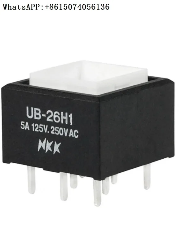 UB-26H1SKP1M J-apan NKK illuminated button switch UB26SKW035F