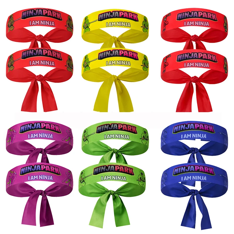 Regali per feste traspiranti multiuso Fascia per capelli da guerriero per bambini Vendita calda Fascia per sciarpa per karate ninja igroscopico