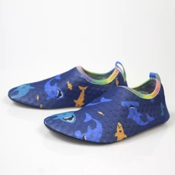 Zapatillas de deportes acuáticos para niños y niñas, zapatos descalzos para natación, Surf, buceo, interior y exterior, Verano