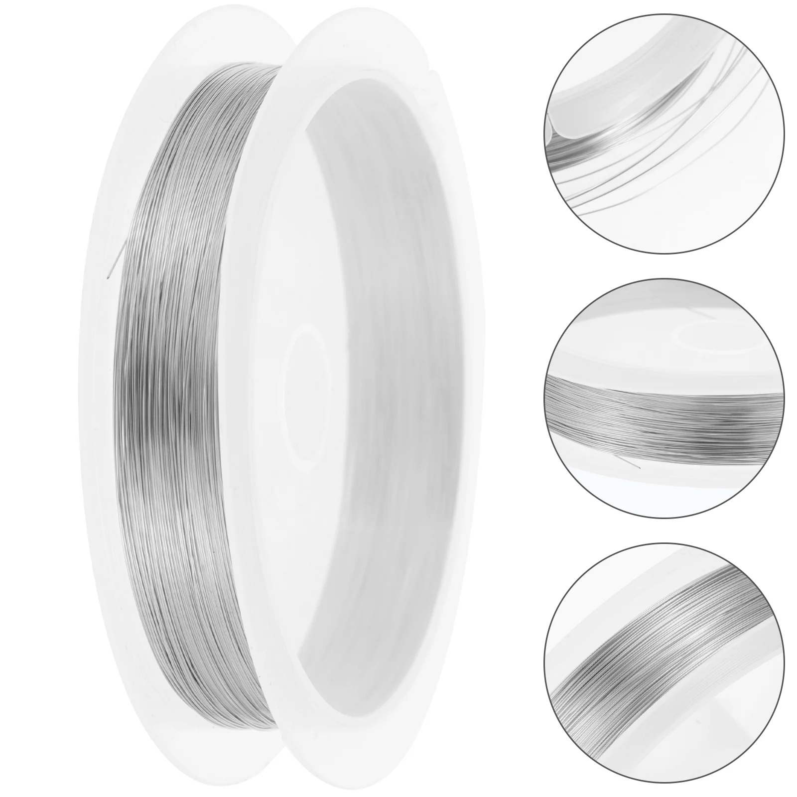 

Nail Supplies Copper Wire Gold Thread DIY Jewelry Manicure for Accessories Silver