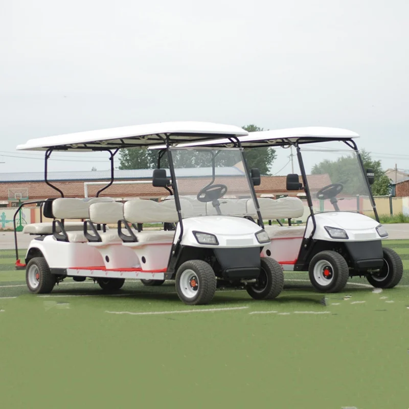 Golf Cart Manufacturer Direct Sales 4-Wheel Drive 4x4 Golf Cart Adult Mobility Scooter 72V 7.5KW Off-Road Electric Golf Cart