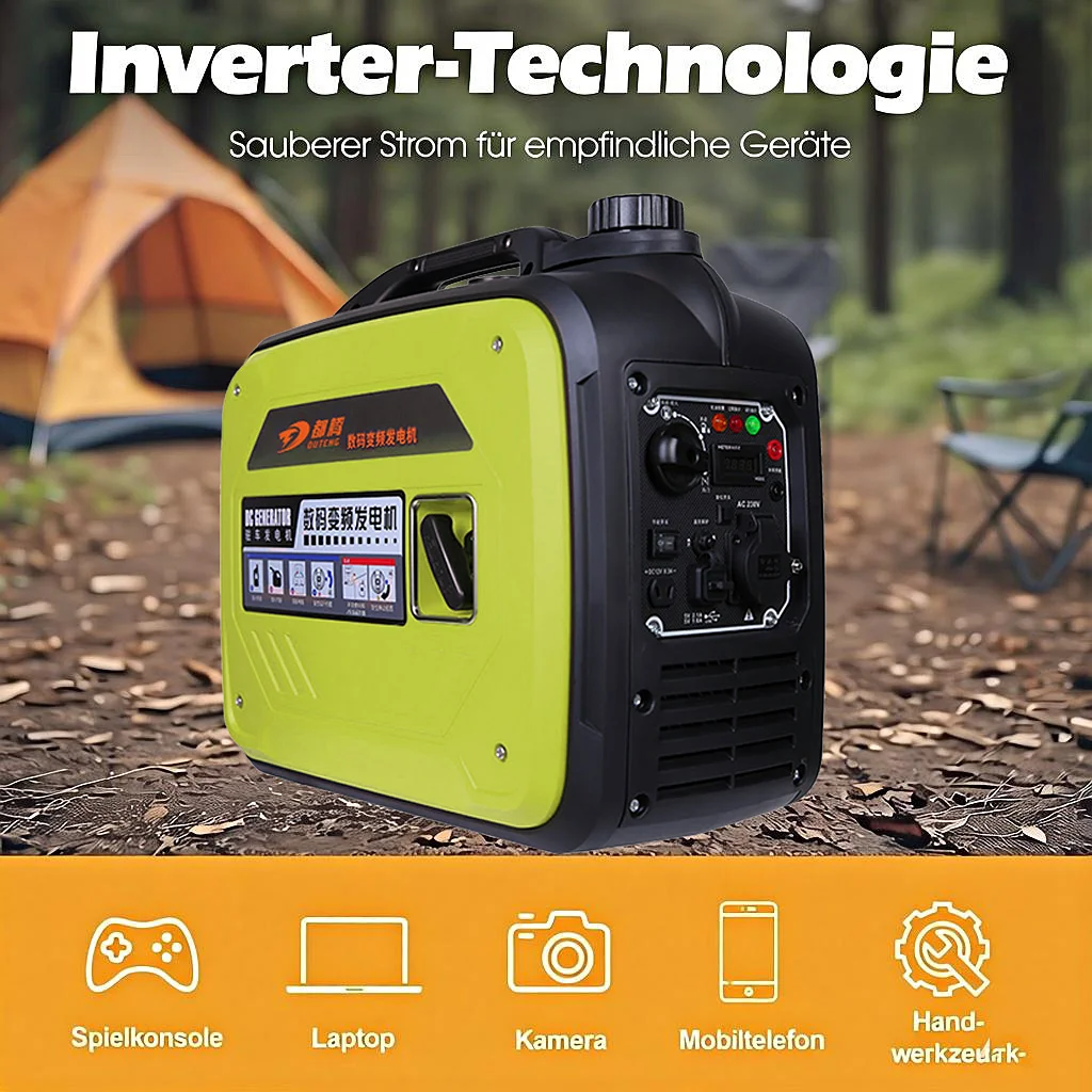 

Инверторный генератор 2800W 3200W 3500W синего цвета, бесшумный, решает проблемы с электропитанием.