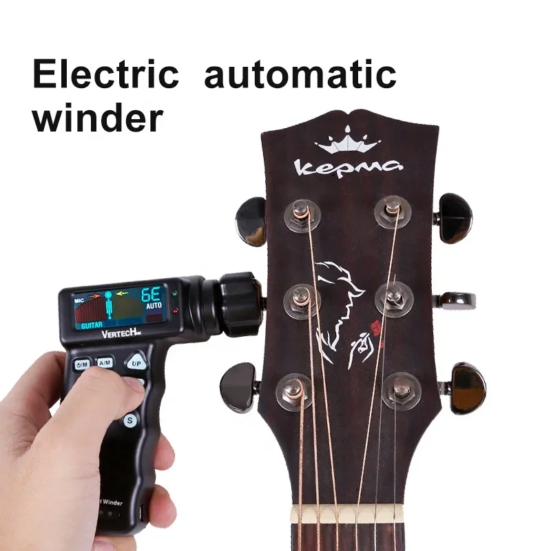 Automatic Tuning Without Turning The Knob Manually Automatic Guitar Tuner Can Be Charged Guitar Tuner Oem