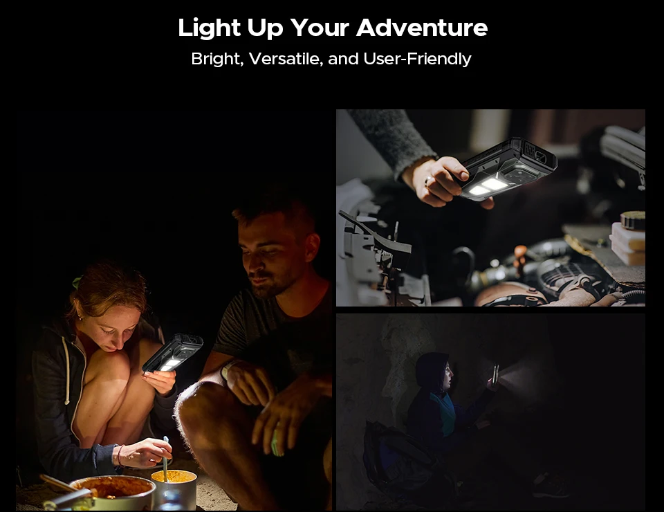 Global Version DOOGEE V Max Play 5G Projector Rugged Phone 6.78" 20500mAh Battery Dual Camping lights Dimensity 7300 NFC Phone