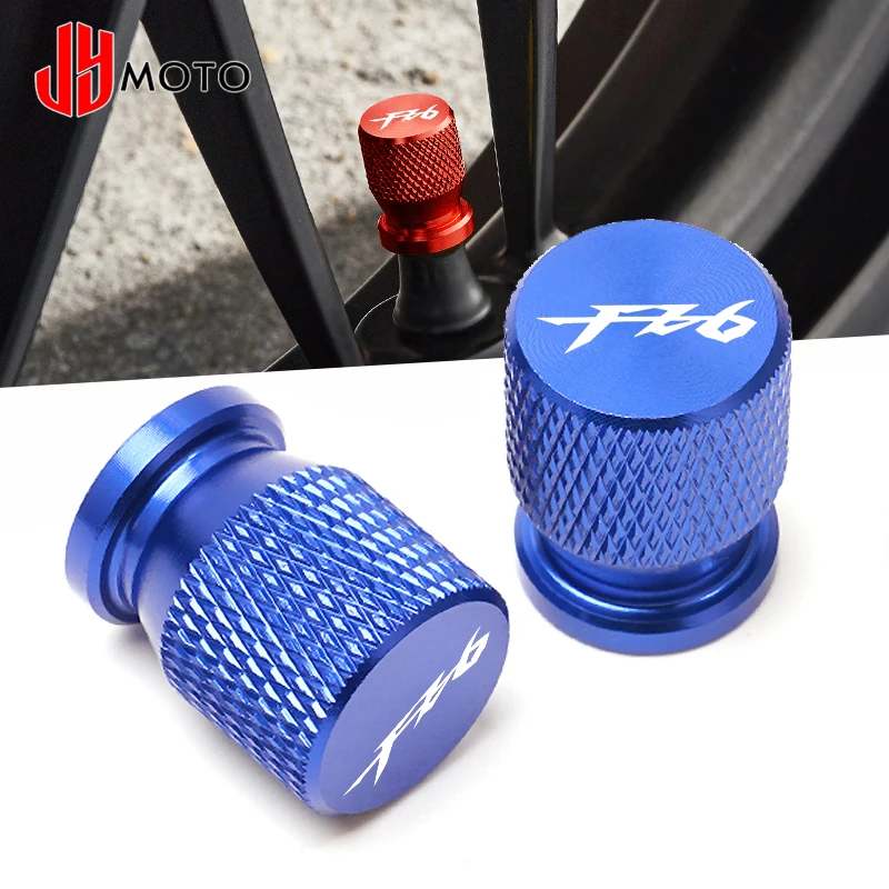 Motorcycle Tire Valve Air Port Stem Cover Cap Plug CNC Accessories For Yamaha FZ6N FZ6S FZ6 Fazer