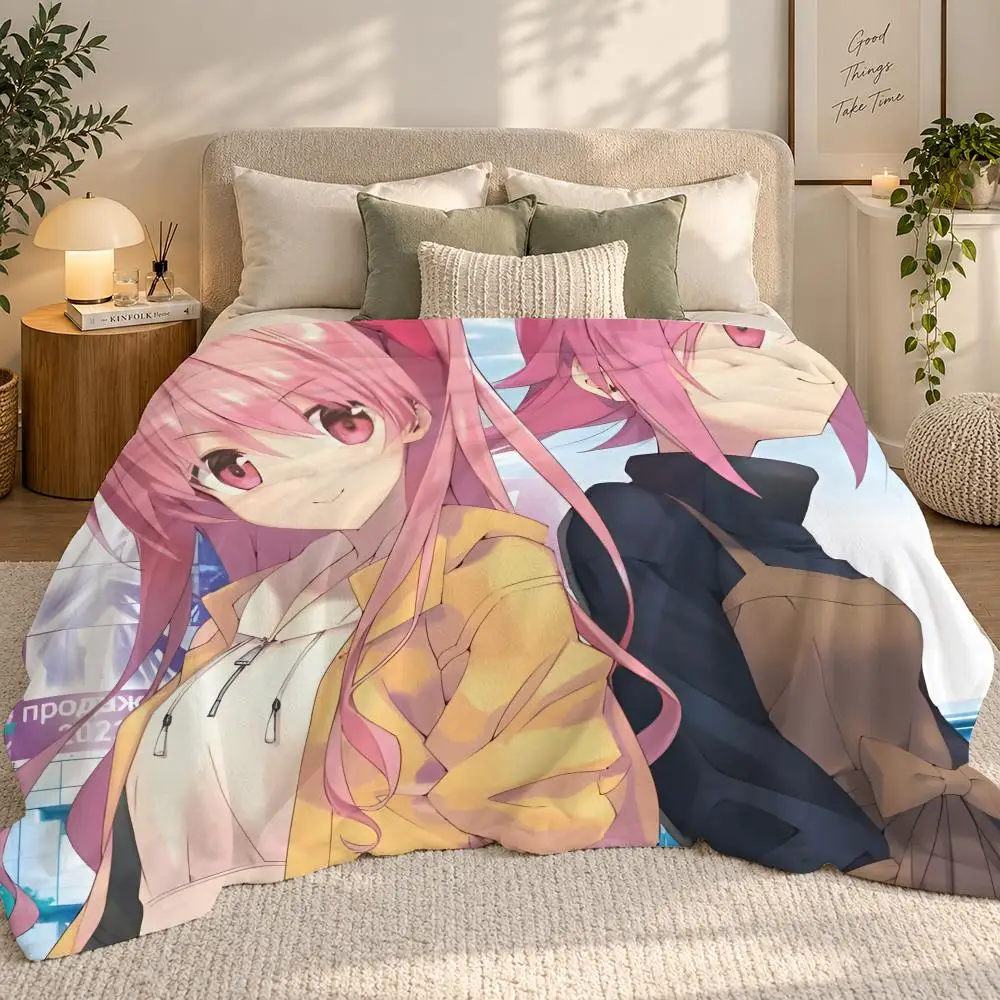 Chaos;Head Throw 240g flannel blanket, suitable for sofas, beds, offices, exquisite gift blankets