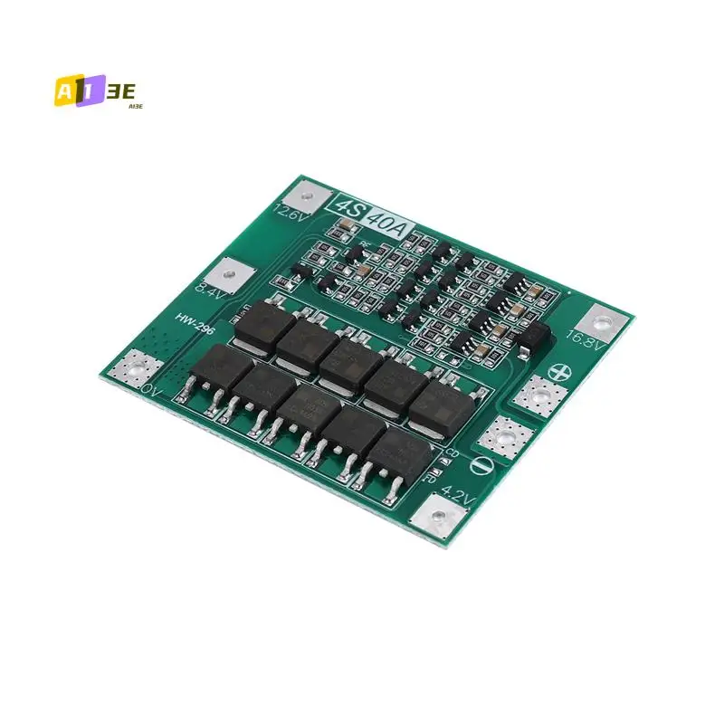 A13E-4S 40A 18650 Li- Lithium Battery Charger PCB Board BMS Protection Module For Drill Motor 14.8V 16.8V Lipo Cell Module