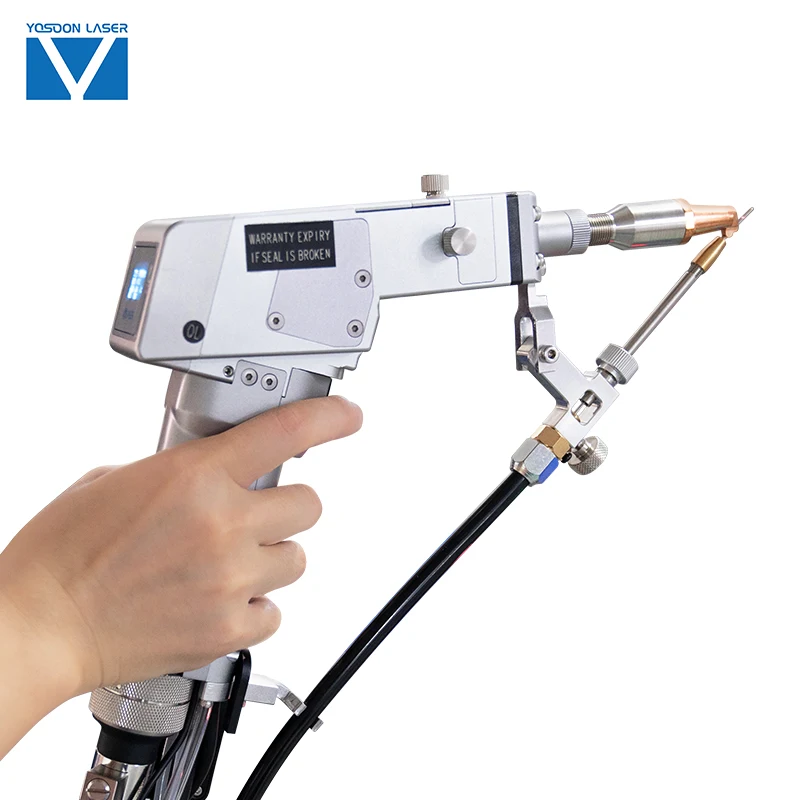 

Sup 20t Bw101 Qilin Laser Welding Machine Accessories Laser Welding Gun Head With Wire Feeder