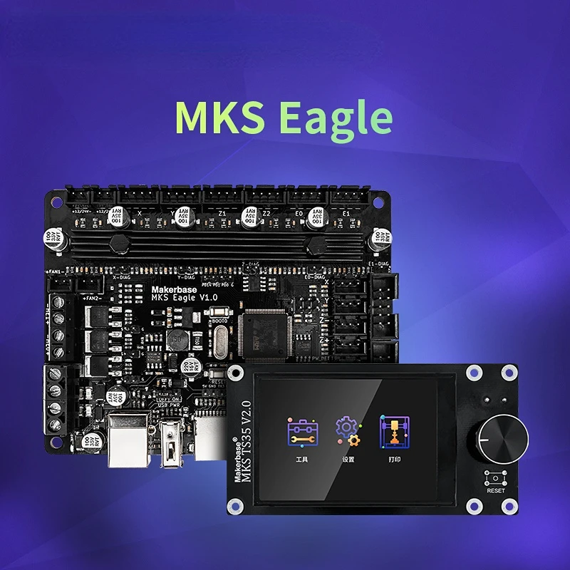 

Makerbase MKS Eagle 3D Print Motherboard UART Alternative to Robin Nano V3