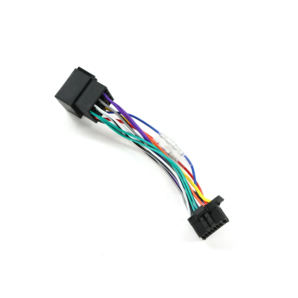 MEKEDE 16 دبوس راديو السيارة ISO الأسلاك تسخير موصل PI100 لبايونير 2003-on 2024 سلك السيارة مهائي كابلات #3