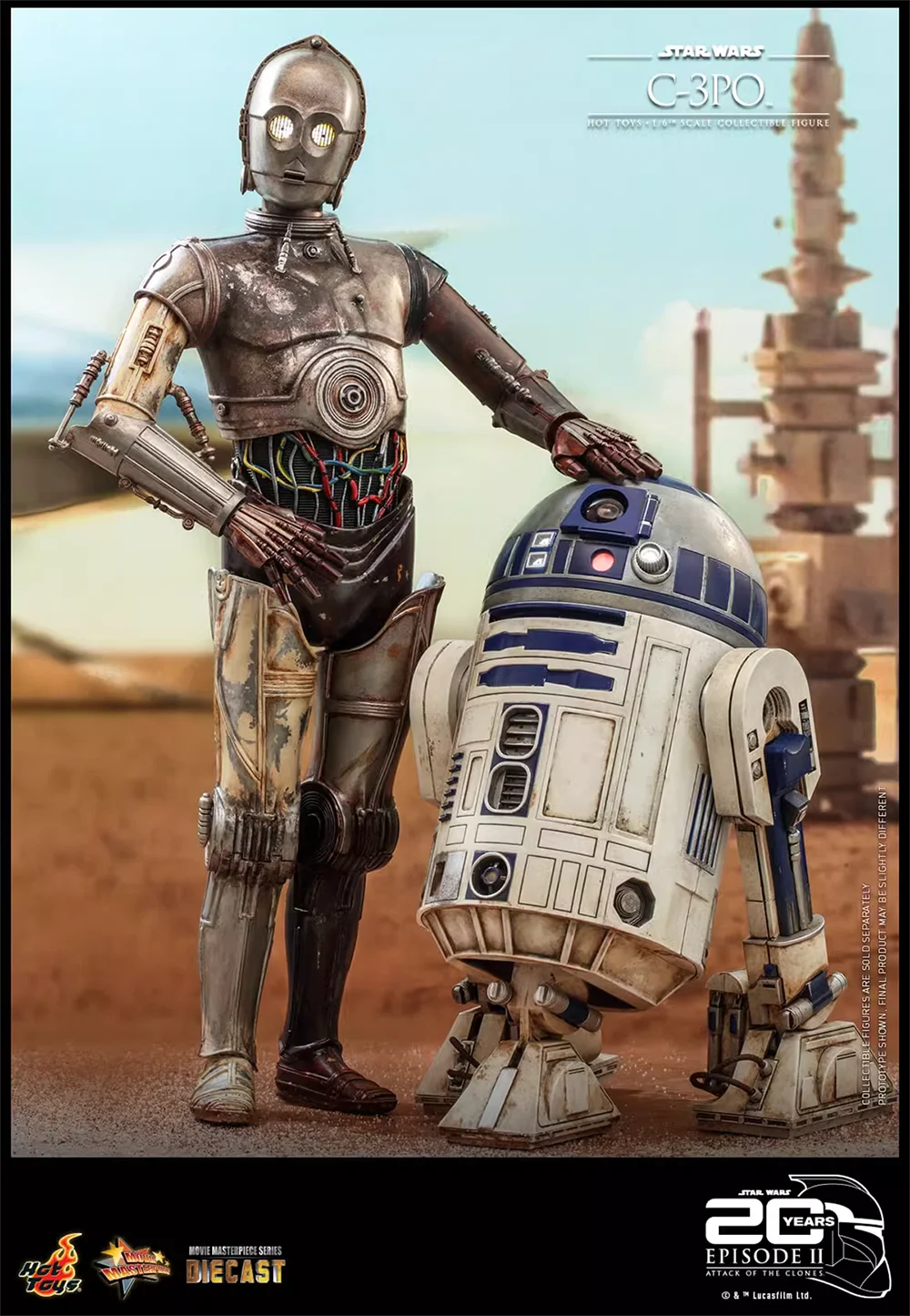 MMS650 액션 피규어 추천 및 실사 리뷰: HOTTOYS HT 1/6 MMS650D46 R2-D2 한정판 분석
