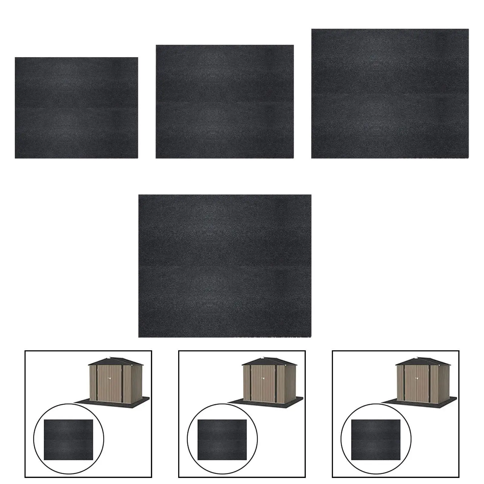 Outside Warehouse Scales Floor Mat Cover Furniture Pad Carport Mat for The Back