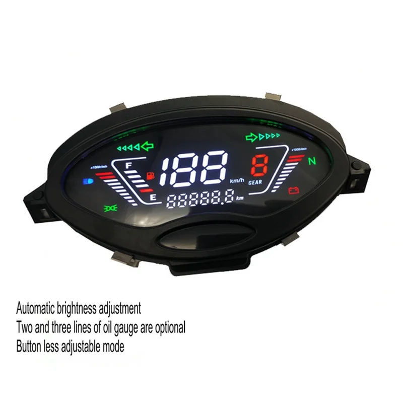 Motorcycle Digital Instrument Assembly Speedometer for Honda Charisma 125X Wave125S Innovation 125 NOVA 125