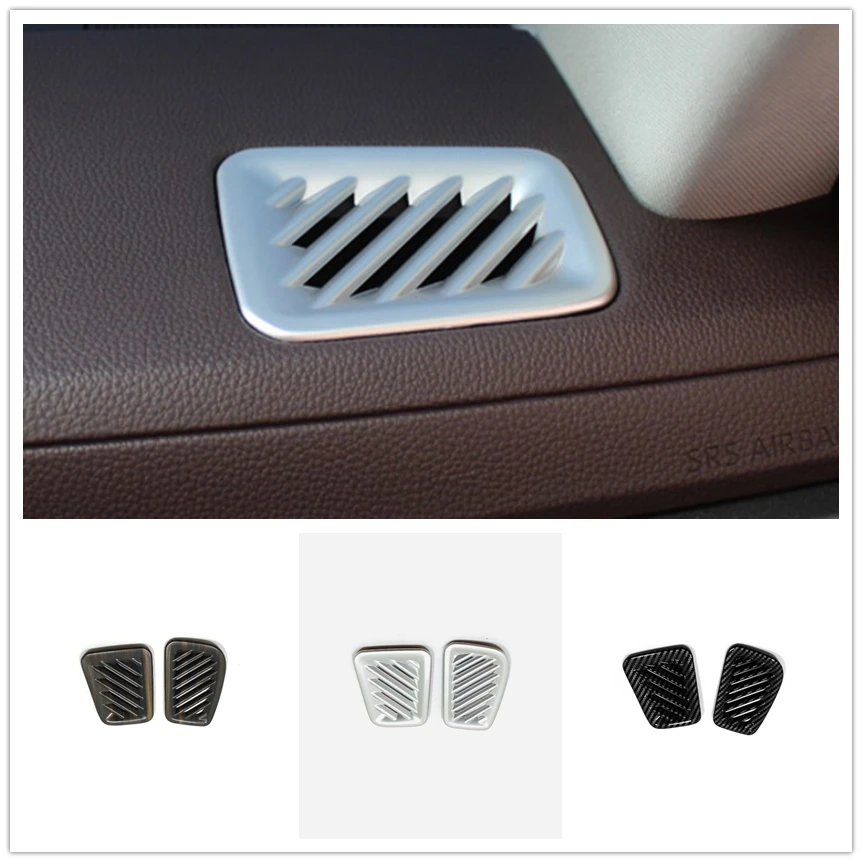 

Для Toyota Highlander Kluger XU70 2021 2022 2023, наклейки с левым рулем, аксессуары, переднее вентиляционное отверстие автомобиля, розетка приборной панели, накладка на рамку