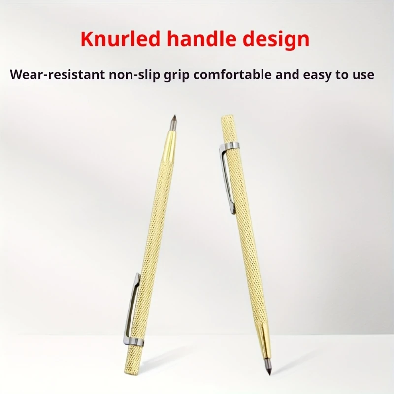 5/2/1PCS Chrome Steel Alloy Marking Pen Tile Glass Woodworking Cutting Pen Steel Plate Drawing Needle Marking Cutting Tools