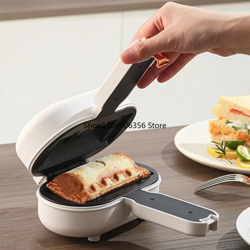 

Multifunctional Convenient Breakfast Maker, Kitchen Small Sandwich Maker Bread Panini Turtle Driver