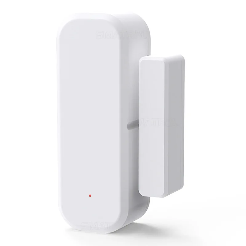 5PCS Tuya 스마트 WiFi 도어 및 창문 도난 방지 경보기(원격 제어 포함) 자기 센서 앱은 홈 보안을 위해 집을 알림합니다.