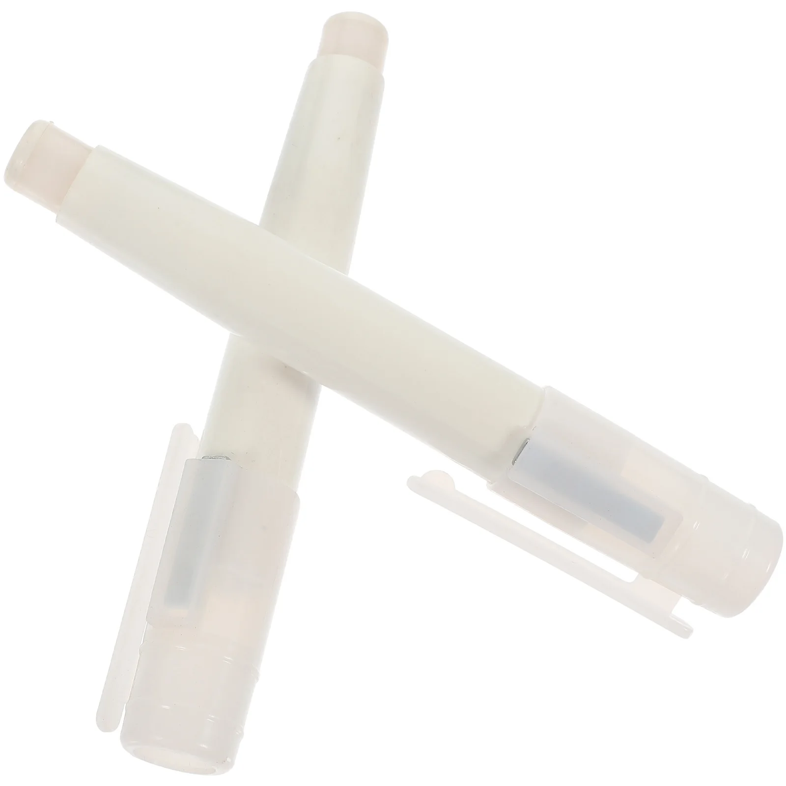

2pcs Chalk Holder Water Water-Soluble Chalk Holder Soluble Dust Free Lightweight School Supplies Portable Clip Storage