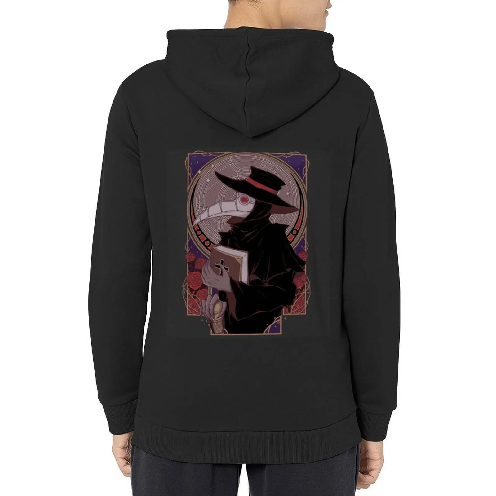 

Plague Doctor Art Nouveau Hoodie autumn new products autumn clothes men's winter sweater men wear men's hoodies