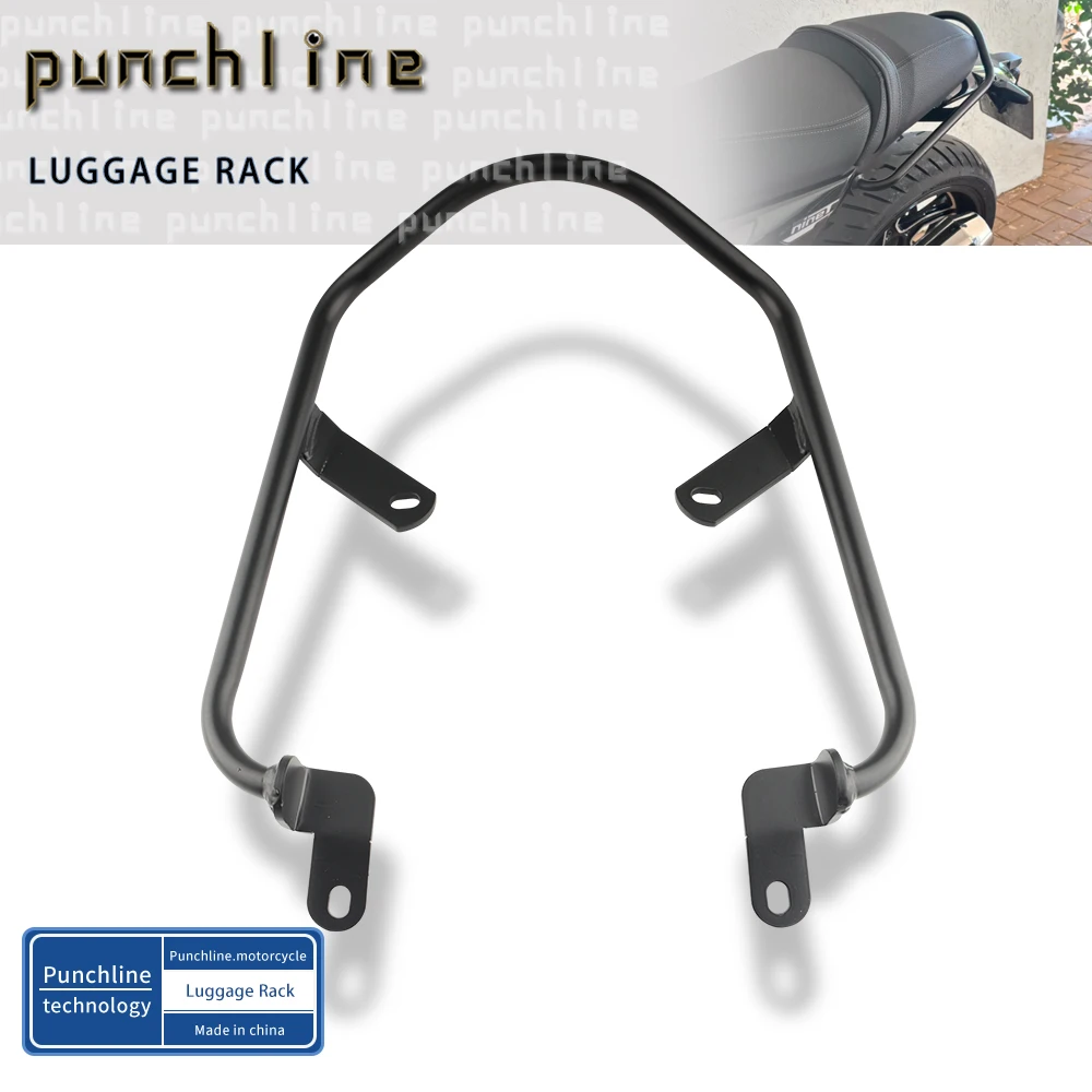 

Fit For R 12 NINE T R12 nineT 2024 Passenger Rear Solo Seat Luggage Rack Support Shelf