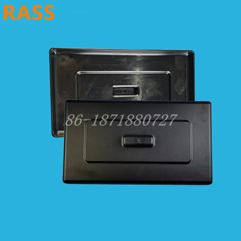 Two Pieces Plastic Cover 34 X 19.5 CM Mix Hoppers Lid For VEVOR Soft Serve Ice Cream Machines New Fittings Factory Supply
