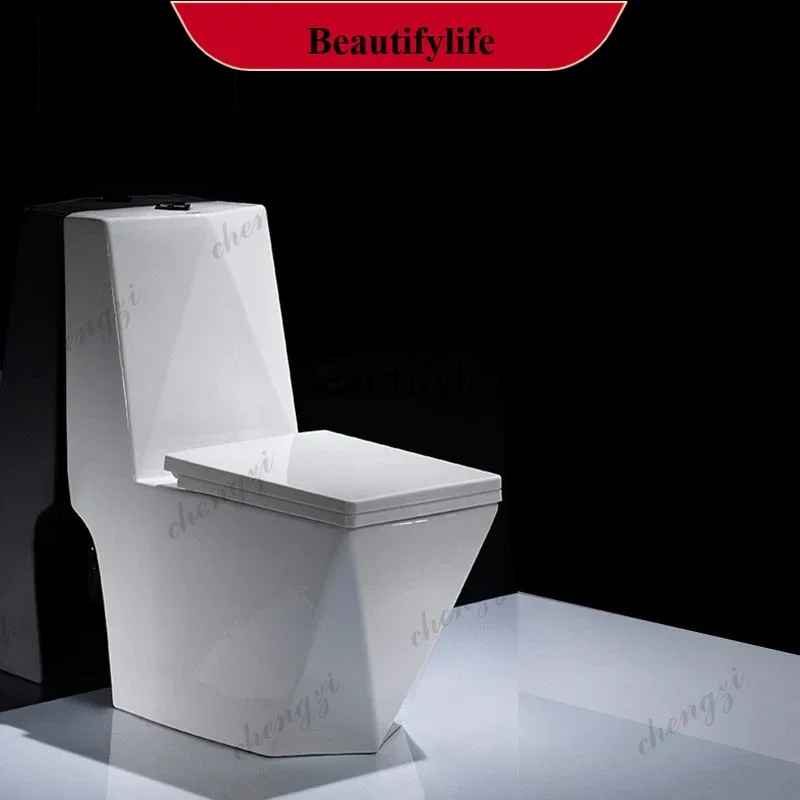 Floor siphon toilet Comfortable household deodorant toilet