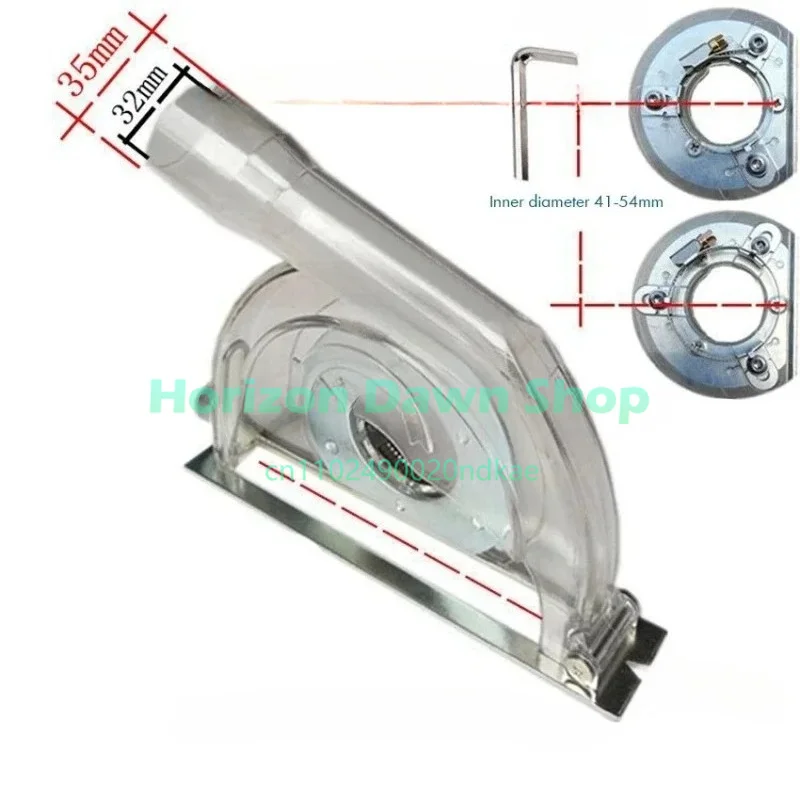 Universal Dust Collection Guard for Angle Grinder & Saw Blade Cutting Dust Shroud