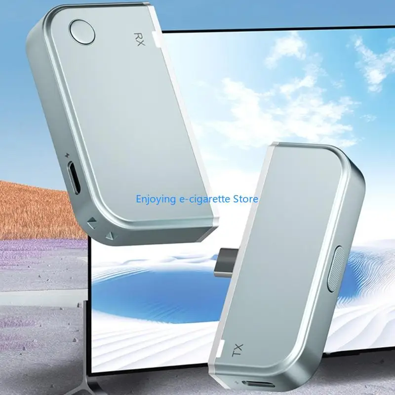 Wireless Video Transmitter Receiver Extender 1080P Display Adapter Replacement for Streaming Video HDTV/Projector Y4QF