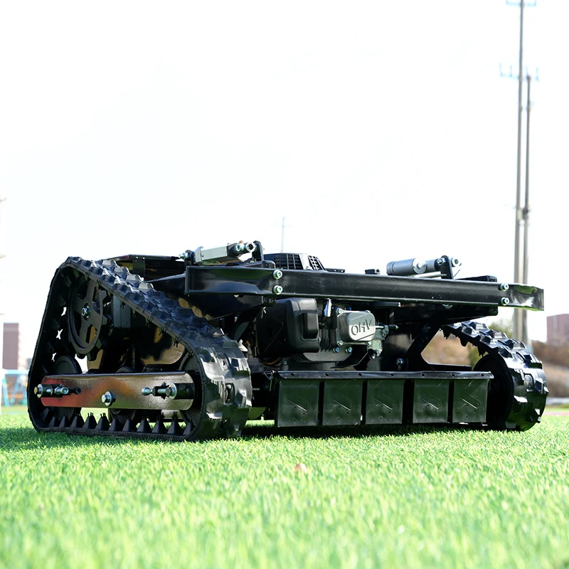 Customized Remote-Controlled Multi-Functional Robot Lawn Mower for DIY for Farm Garden Engine Max Cutting 500mm