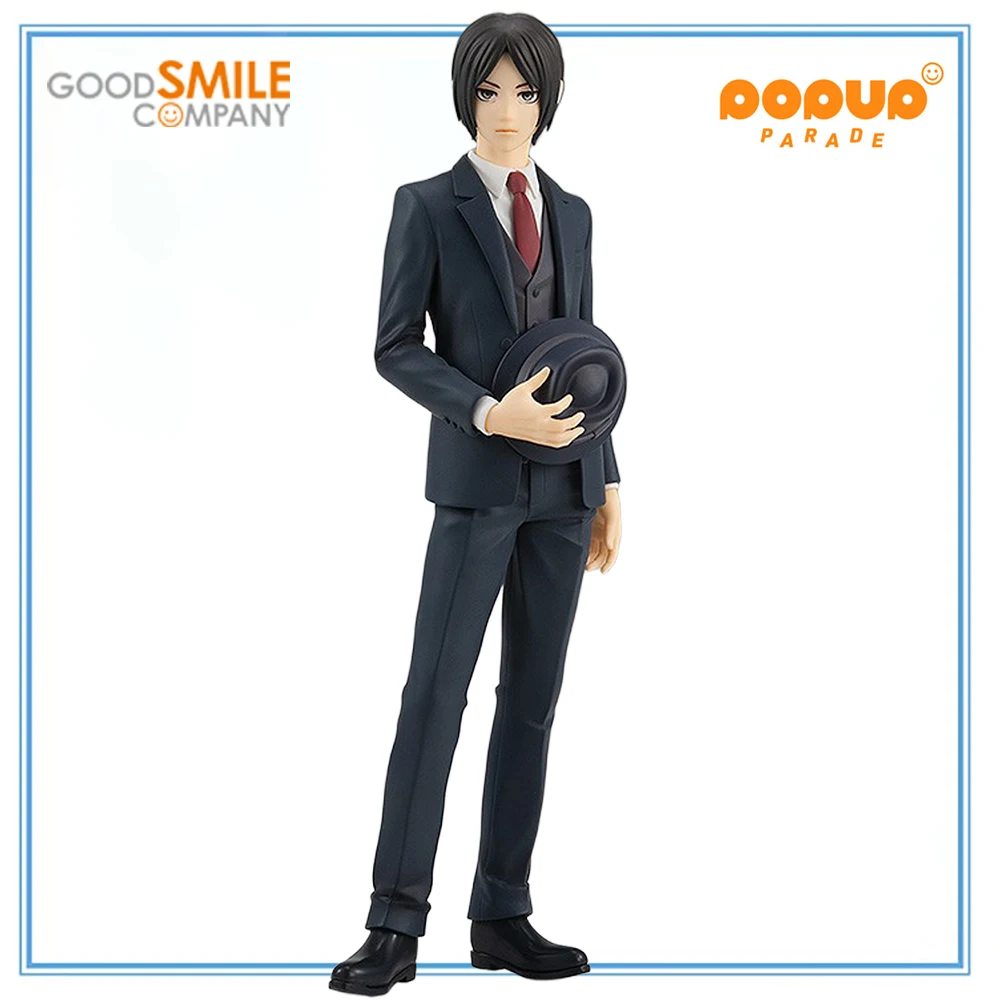 

100% оригинал, в наличии, GOOD SMILE COMPANY POP UP PARADE Shingeki No Kyojin Eren Yeager, коллекция серии, украшение модели