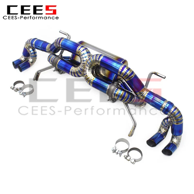 cees Catback Exhaust for Lamborghini Gallardo 5.2 LP550/LP560/LP570 2008-2016 Valved Sport Catback Exhaust System