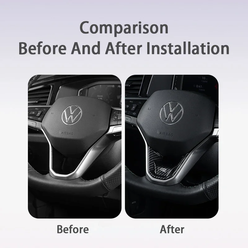 

Новая наклейка-блестка с логотипом R GTI для руля автомобиля VW 2026 для Volkswagen Sagitar, Magotan, Bora, Lavida, ID.4, ID.6X