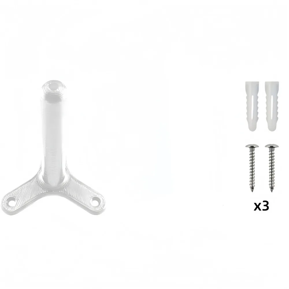 Solid Plastic Angle Grinder Storage Rack Space Saving Pre-reserved Screw Holes Tool Sorting Bracket Wall Mounted Design