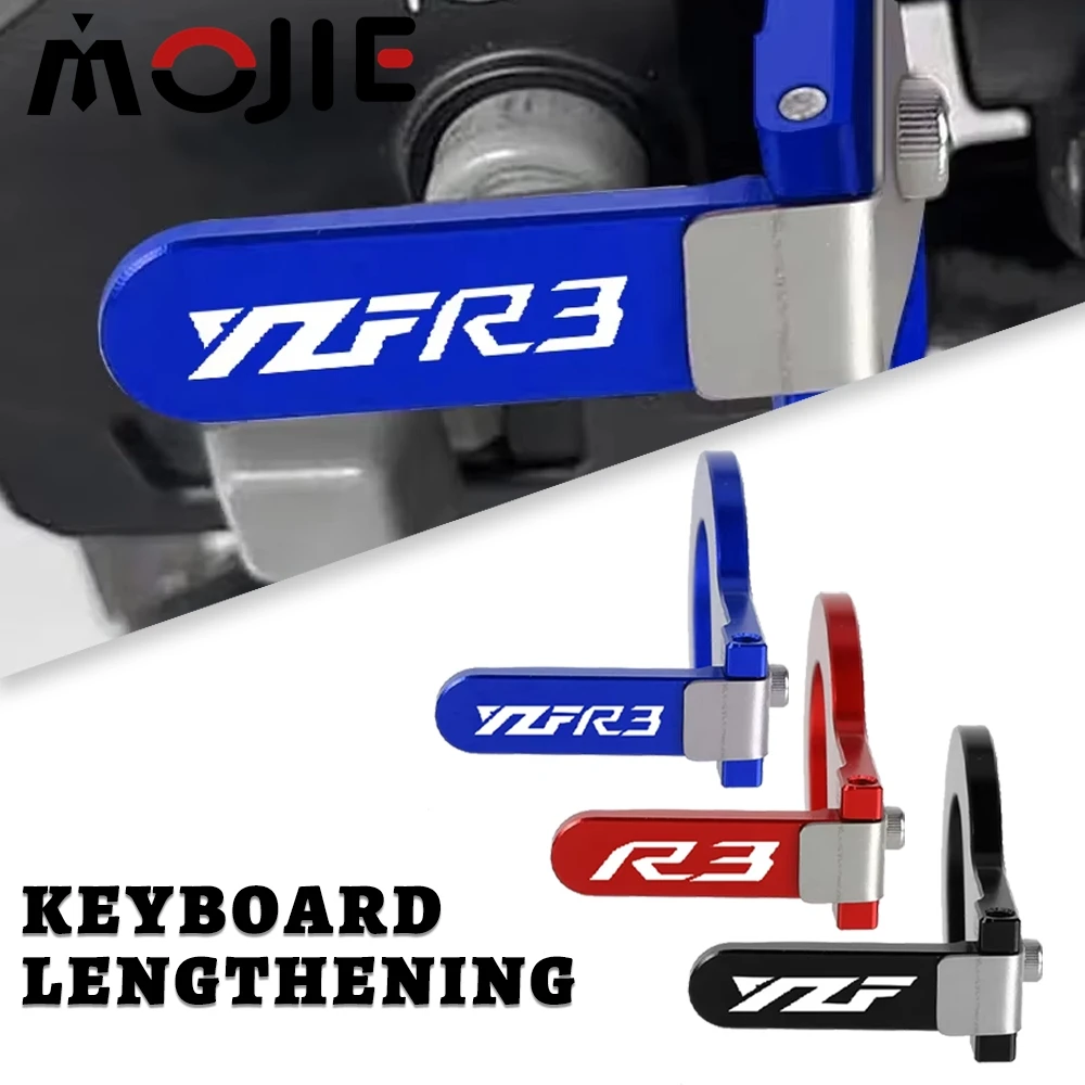 YZF R3 Motorcycle For YAMAHA YZFR3 YZF-R3 2015 - 2019 2020 2021 Switch Button Cover Horn Button Shell Extension Button Bracket