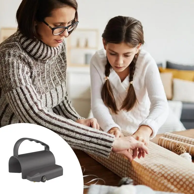 Wrapping Paper Cutter | Birthday Paper Roll Cutter | Holiday Wrapping Paper Cutter with Handle Roll Sliding Cut Trimmer