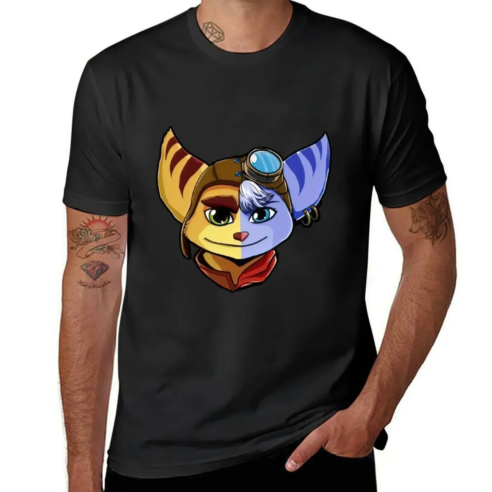 Ratchet and Rivet Ratchet and Clank T-Shirt vintage t shirts mens shirts graphic tee