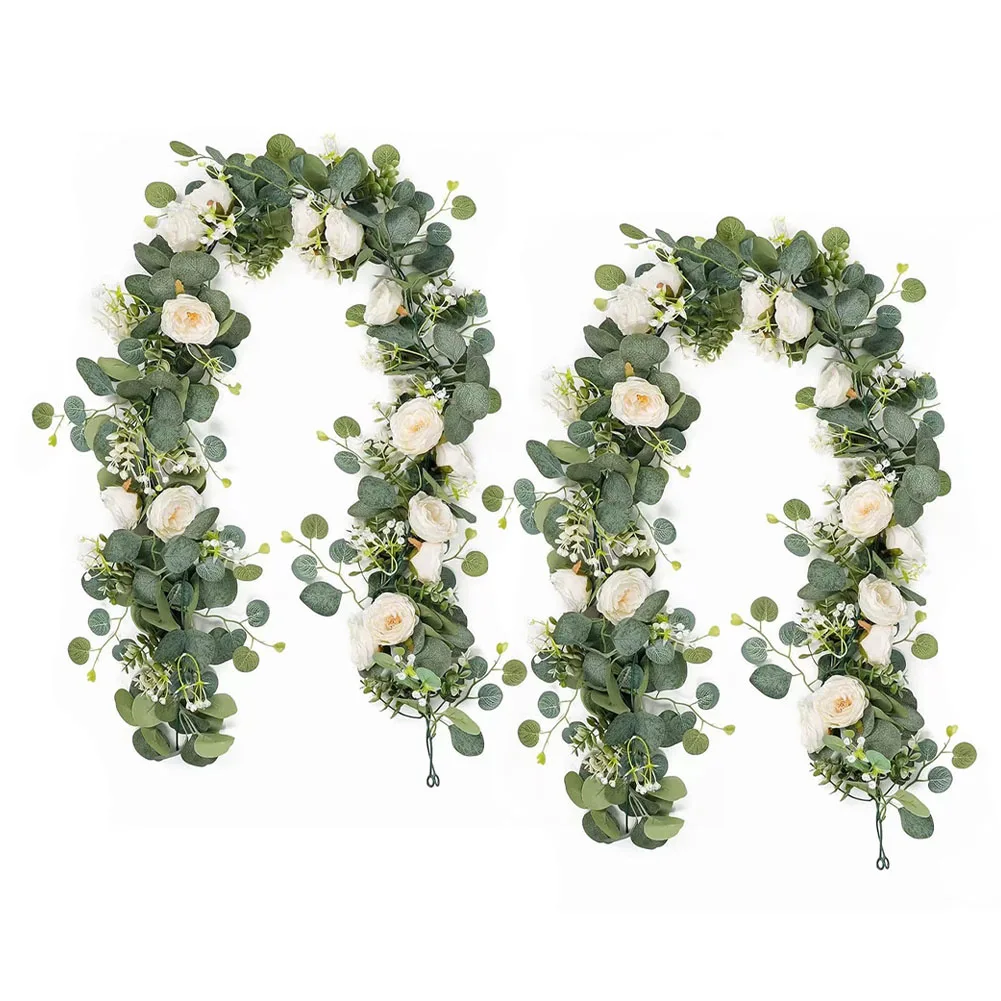 

For Events For Home Decor Silk Flower Vine Realistic Floral Decor Mantel Display Table Centerpiece Organic Shape Design