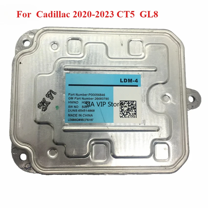

For Cadillac 2020-2023 CT5 GL8 OE 26683789 Car Accessories Headlight HID Ballast Control Unit Module Angel Eyes