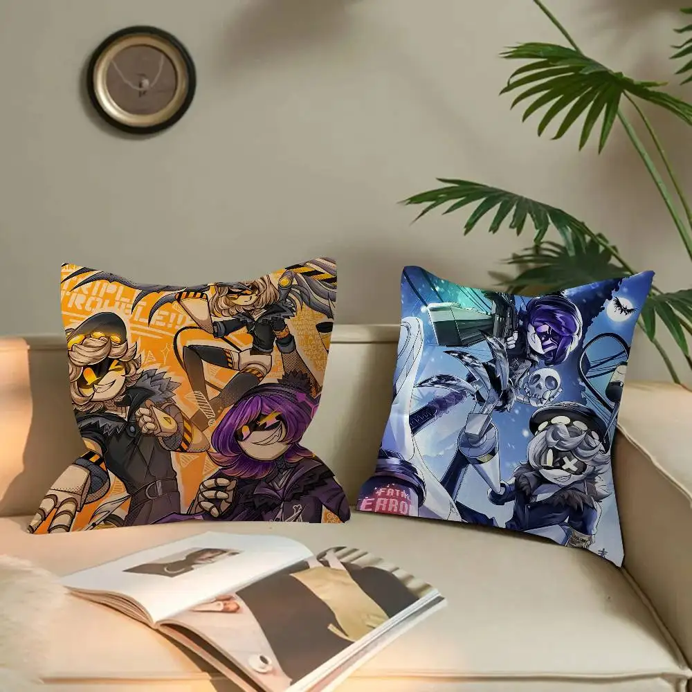 Anime Murder Drones Pillow Cushion Cover Pillowcase Living Room Sofa Home Decor Customized