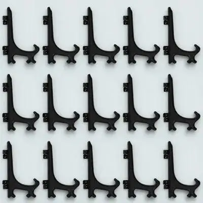 

24Pcs Display Stand Mini Plastic Plate Display Brackets for Kitchen Tableware Dish Rack Artwork Organizer Dish Rack