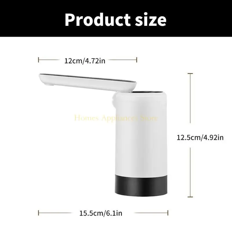 D0ab бутылка для воды дозатор воды складной бутылки с водой автоматический портативный электрический насос питьевой воды Низкий