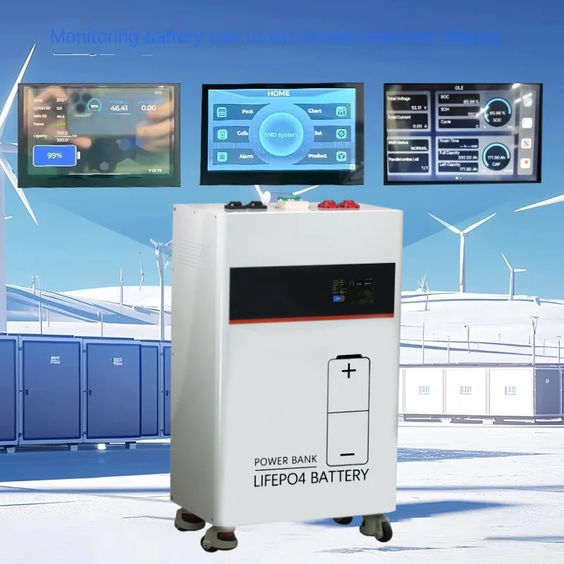15kWh Lithium Iron Phosphate Solar Battery for Home Energy Storage Generator Solar Portable Lithium Power Station Power