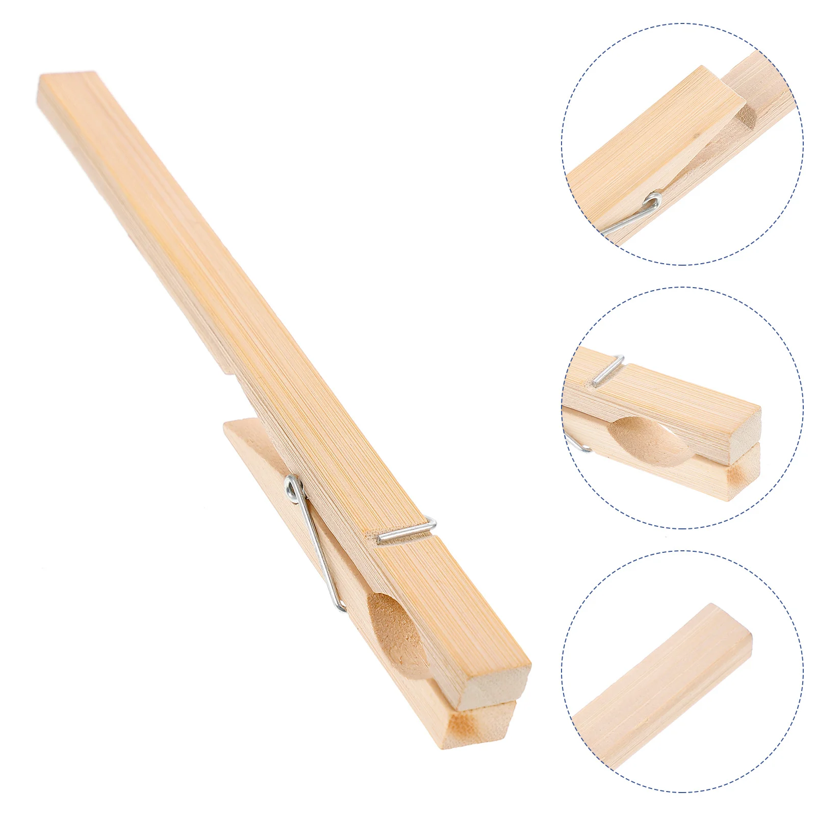Pinces à tubes à essai en bambou, 10 pièces, poignée robuste, pince à Tube de laboratoire pour expérience scientifique, verrerie chauffante, conception de sécurité lisse