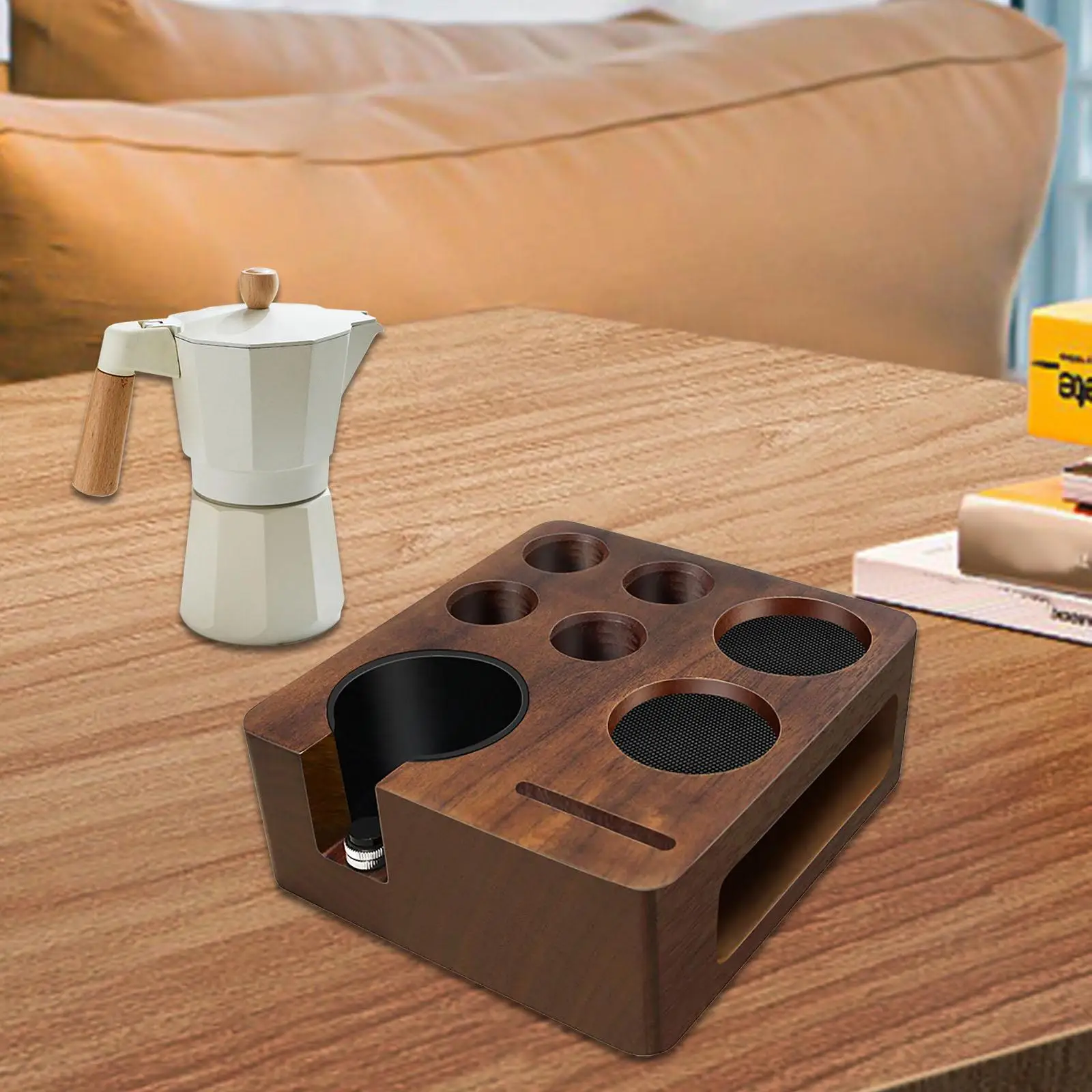 Espresso-Tamperstation, Kaffeestation, Organizer, 51/54/58 mm, multifunktionaler Kaffee-Tamper-Halter, Espresso-Organizer für Geschäft